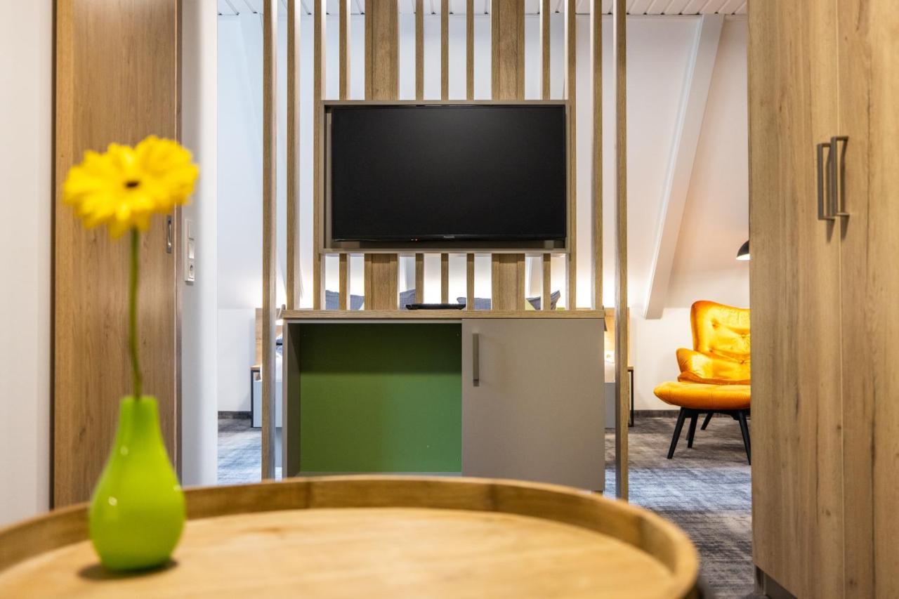 Pension & Cafe Abendroete Kurort Oybin Bagian luar foto