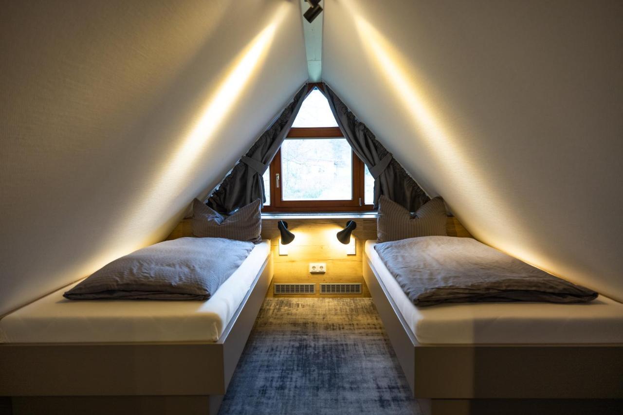 Pension & Cafe Abendroete Kurort Oybin Bagian luar foto