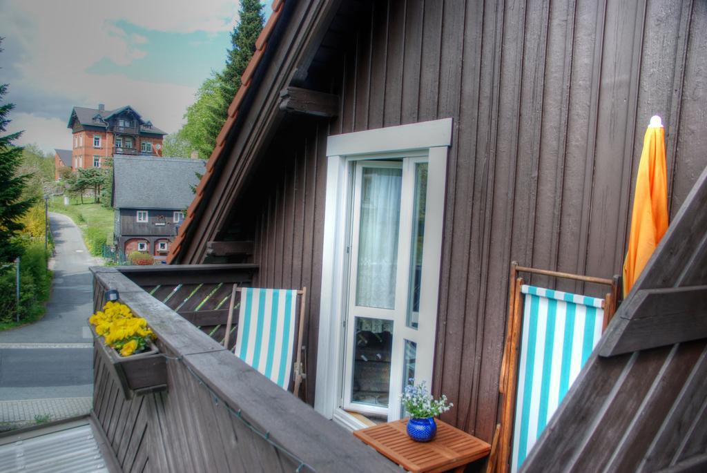 Pension & Cafe Abendroete Kurort Oybin Ruang foto